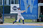 Baseball vs Babson  Wheaton College Baseball vs Babson during Championship game of the NEWMAC Championship hosted by Wheaton. - (Photo by Keith Nordstrom) : Wheaton, baseball, NEWMAC